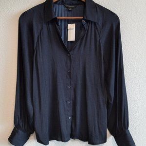 Banana Republic NWT Navy Blouse
